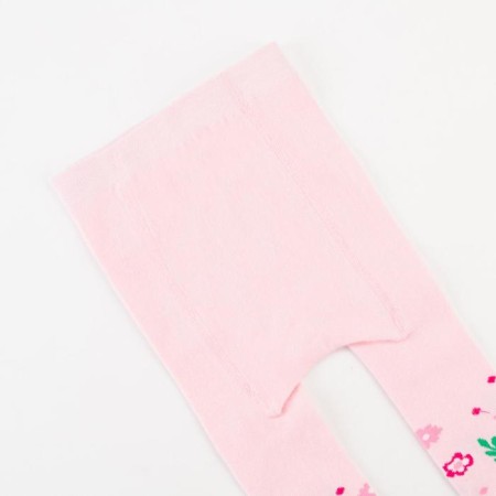 Pantyhose crumb I am "flowers", pink color, height 68-74 cm-4