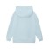 Hoody for girls One Love Light, height 140 cm, light blue color