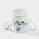 Porcelain sugarian "Geese", 550 ml