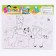 Stencil for kids "Fun Farm" with coloring