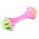 Rattle "dumbbell", color mix, crush me