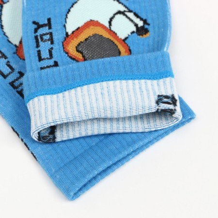 Male socks "dove", blue color, size 41-45-2