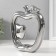 Souvenir Ceramics "Abstraction. Apples" silver 17x5.5x20.5 cm