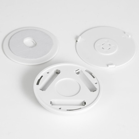 Night Pushlite "Ultra" 9XLED 2W white 10x10x2.5 cm Risalux-4