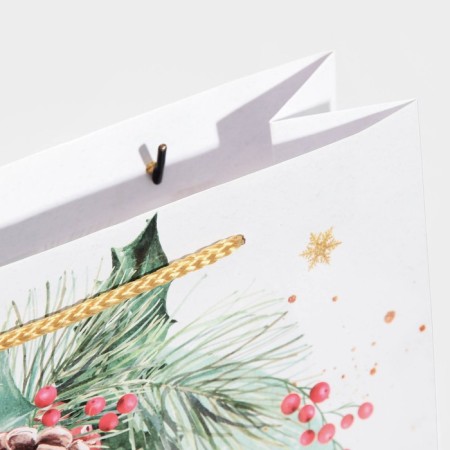Laminated vertical packet “On the forest edge”, L 28 x 38 x 9 cm, New Year-5