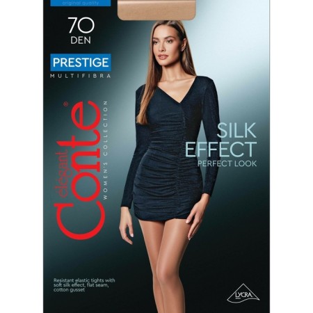 Women's tights Prestige, size 3, color Bronz-4