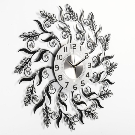 Watching clock, series: openwork, "Otrra", smooth move, D-59 cm, dial 22 cm-1