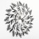 Watching clock, series: openwork, "Otrra", smooth move, D-59 cm, dial 22 cm