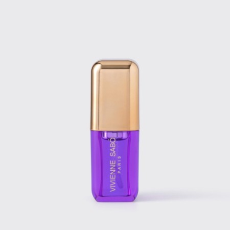 Lip oil Vivienne Sabo Sirop de Fruits, tone 06 translucent purple, lavender aroma-7