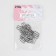 Strap regulator, metal, 15 mm, 20 pcs, silver color
