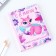 Notepad in solid cover A7, 64 liters "since March 8 the most charming"