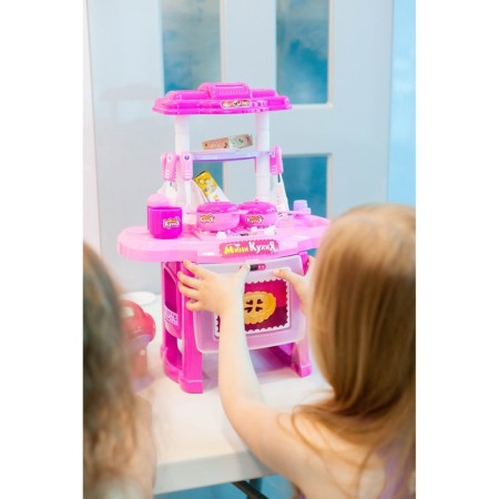 Game module Kitchen "Preparing fun" with accessories, light, sound, height 46 cm-5