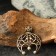 The amulet of the Lunnitsa "Weapshoot", Brass