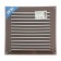 Ventilation grate Zein Lux RM2525M, 250 x 250 mm, with a grid, metal, copper