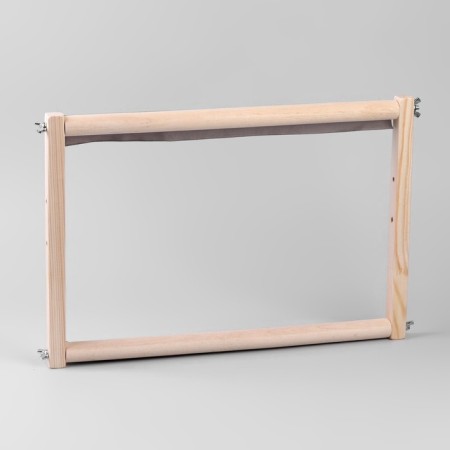 Stuls-frame for embroidery, 30 × 40 cm, color light wood-1