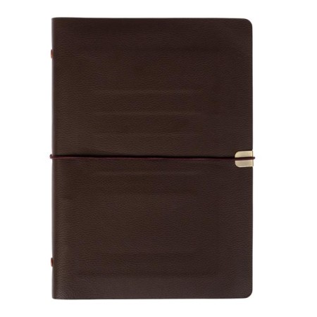 Organizer on the rings "Style" A5, 90 sheets in the ruler, on the elastic band, the cover of light, mix-1