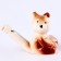 Ceramic “Bear” whistle 3.5 × 7.5 × 5 cm