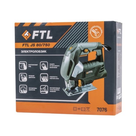 Electrician FTL JS 80/750, 220 V, 750 W, 500-3000 move/min, drank 80 mm, 6 speeds-9