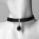 Choker "Style" drop, black color, 39.5 cm