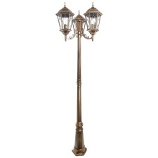 Garden-park lamp Feron PL158, IP44, E27, 60 W, 630x630x2200 mm, color black gold