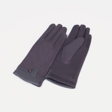 Gloves, size 8, without insulation, gray color