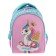 School backpack 38.5 x 26 x 17 cm, ergonomic back, Hatber Primary School "Unicorn-Printsess"