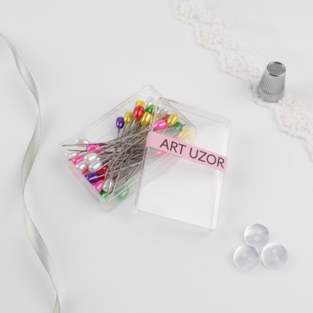 Quilling pins, 65 mm, 50 pcs, colorful color-3