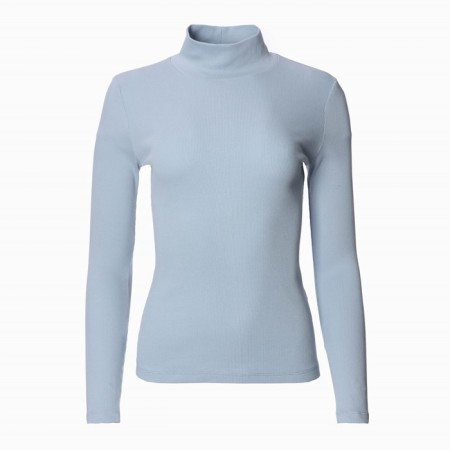Female turtleneck, blue color, size 42 (s)