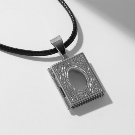 Piece on the lace "For photo" Book, color silver on a black lace, 45 cm-2