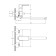 Decoroom DR20043 bath mixer, single -leaf, pouring 272 mm, watering can, chrome