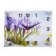 Watching clock, interior: flowers, "snowdrops" 20x26 cm