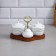 Speech for spices, 5 objects: stand, 2 pots, 2 containers for spices, porcelain, Iran