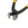 Ticks knitting tundra, CRV, straight rubberized handles, 200 mm