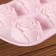 Baking uniform “Rose”, silicone, 25.5 × 17.5 cm, 6 cells, pink color