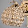 Brage 1x60W e27 gold