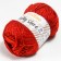 Yarn 70% acrylic, 30% silk "Softy Shine" 50 g 85 m color 10 sangria
