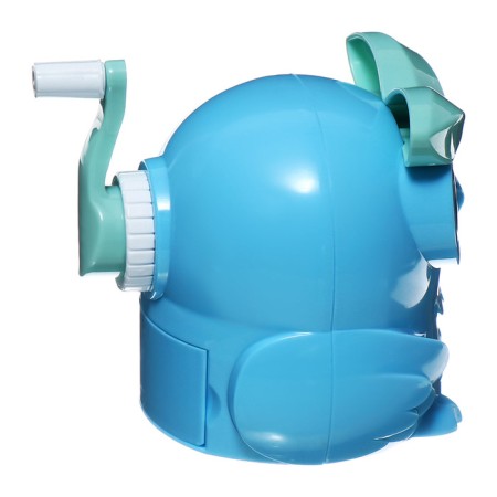 Mechanical sharpener with the container owl blue-11
