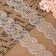 Capricon lace, 35 mm × 10 ± 1 m, white color