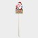 Topper decorative "Grandfather Frost" 18x68 cm