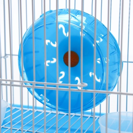A cell for rodents equipped RT-2Q, 22 x 16 x 20 cm, blue (packing 30 pcs)-9