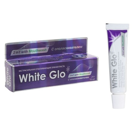 White Glo Bitter Paste “2 V 1”, 24 g