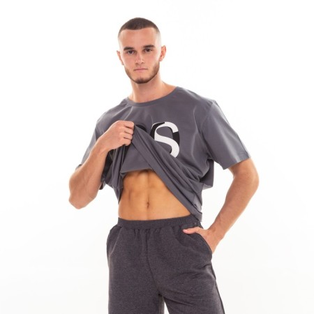Male shorts, Anthracite color, size 56-1