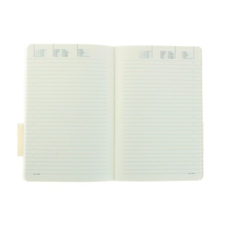 Delivery of Leduced A5, 136 MEGAPOLIS FLEX sheets, artificial leather cover, block 70 g/m2, beige-1