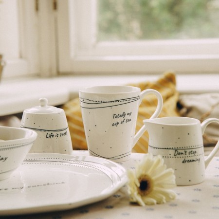 Porcelain Cream SL Home "House", 200 ml, white color-8