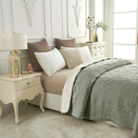 Vivaldi bedspread, size 160x220 cm, sea wave color-6