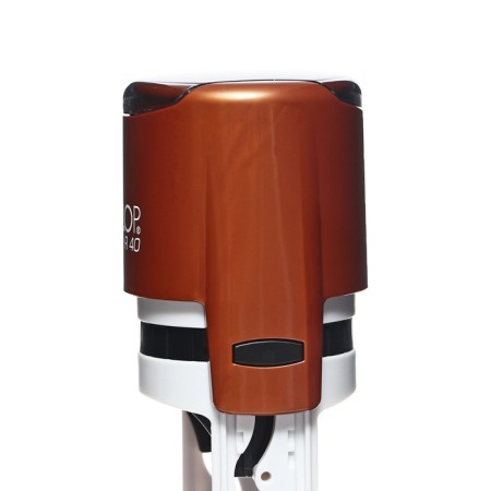Equipment for round printing automatic Colop Printer R40, diameter 41.5 mm, with a lid, bronze housing-4