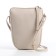 Bag Women's Cross-Bodi with a zipper, beige color