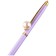 Ballpoint handle Meshu Lilac Jewel, blue rod, metal case