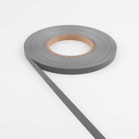 Reflective tape, 10 mm, 100 ± 1 m, color gray color-1