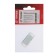 Magnet furniture tundra M001P, 41x13 mm, small, transparent, 1 pc.